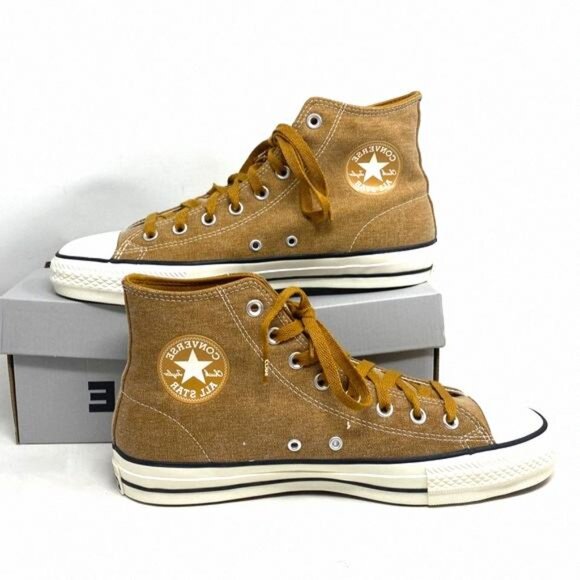 Converse Ctas Pro High For Men Shoes Casual Canvas A05092C Sneakers Soba Dark - Picture 3 of 10